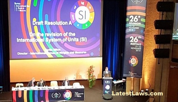 26th General Conference on Weights and Measures (CGPM) Paris
