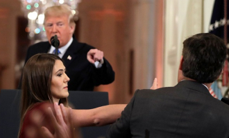 Donald Trump sued over banning reporter