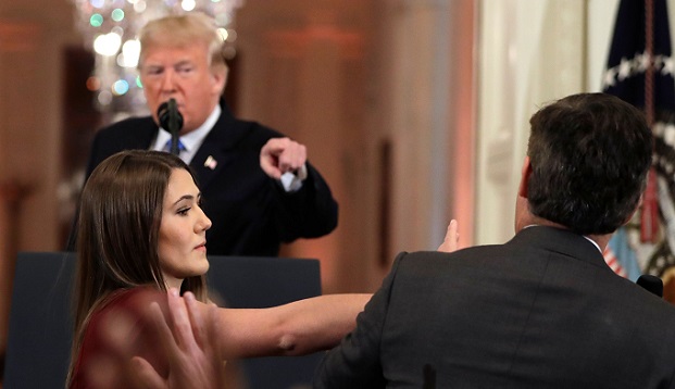 Donald Trump sued over banning reporter