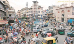Parking lot in Chandni Chowk