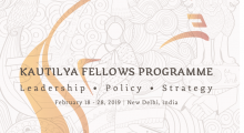 Kautilya Fellows Programme in Foreign Policy by India Foundation