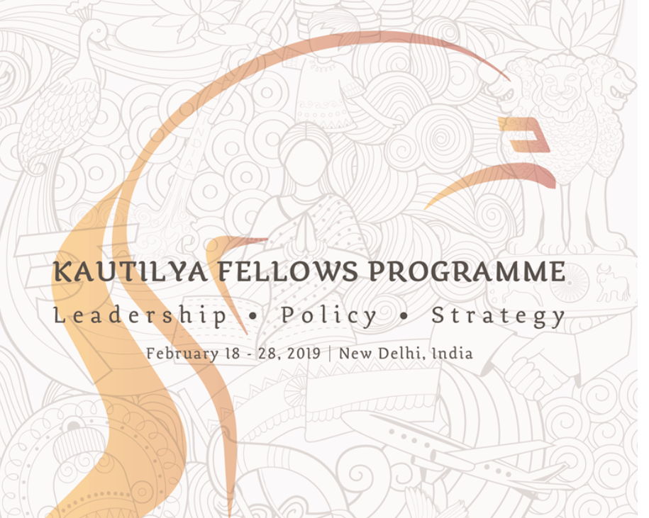 Kautilya Fellows Programme in Foreign Policy by India Foundation