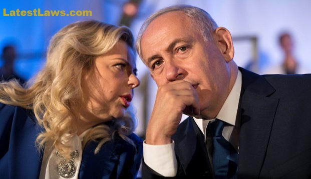 Israeli Prime Minister Netanyahu and his wife Sarah