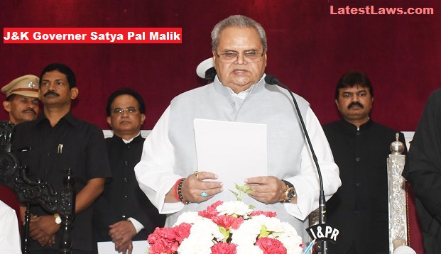 J&K Governor Satya Pal Malik