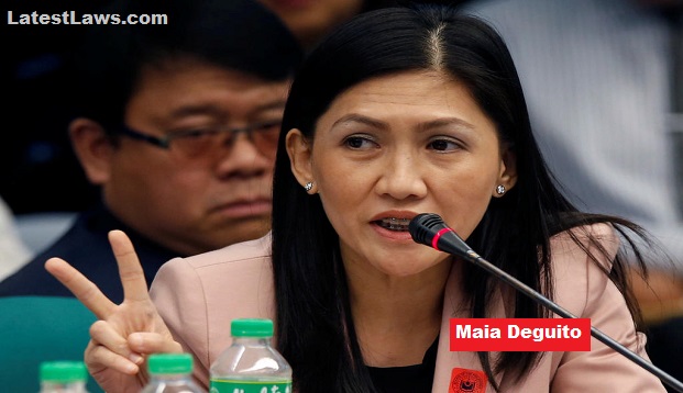 Maia Santos Deguito, a branch manager of the Rizal Commercial Banking Corp