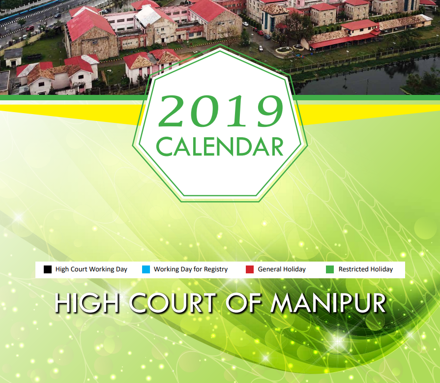 Manipur High Court Calendar 2019