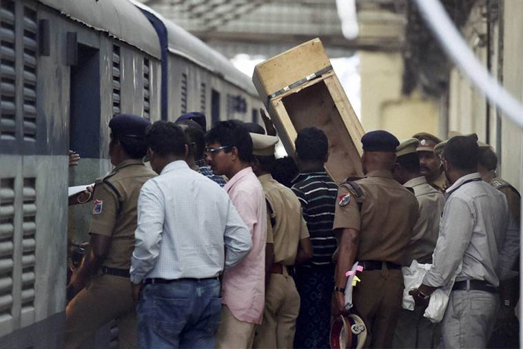 Theft Incident in Railway Coaches