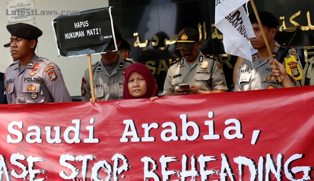 Philippine murder convict executed in Saudi Arabia