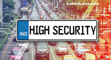 High Security Number Plate