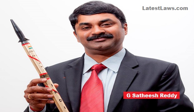 DRDO chairman G Satheesh Reddy