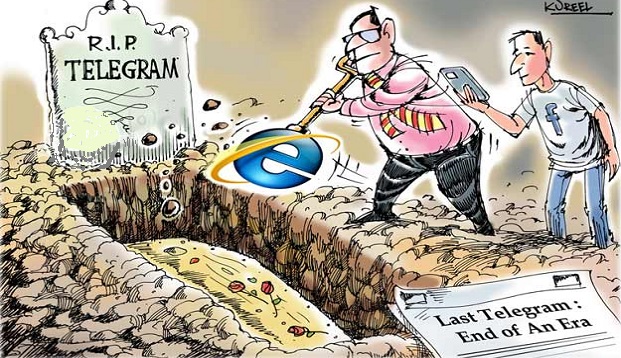 Telegram took too long
