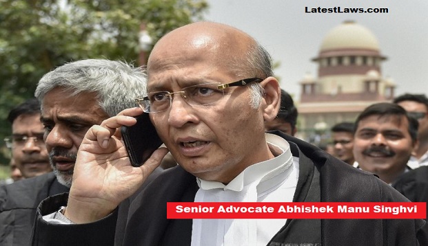 Senior Advocate Abhishek Manu Singhvi
