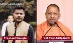 Prashant Kanojia and CM Yogi