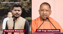 Prashant Kanojia and CM Yogi