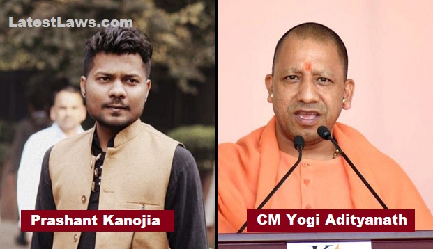 Prashant Kanojia and CM Yogi