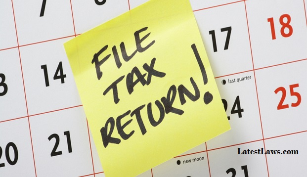 Filing of Income Tax Return