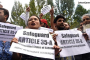 kashmir protest
