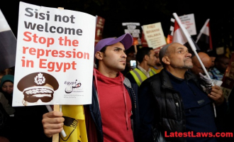 Protests in Egypt, pic by: Middle East Monitor