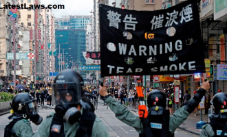 Hong Kong Protests, pic by:Nikkei Asian Review