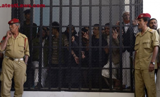 Prisoners in Yemen, pic by: Al Jazeera