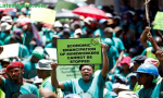 Platinum Mining Labor Union, pic by: Reuters
