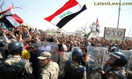 Protest in Iraq, pic by: Reuters TV