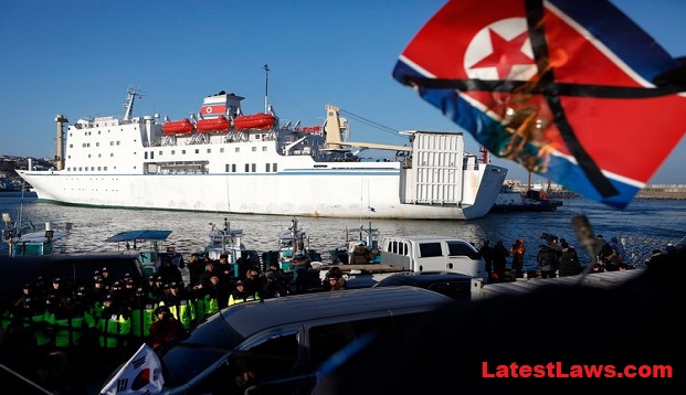 North Korea Ships making illegal fishing into Japanese Waters, pic by::Business Insider