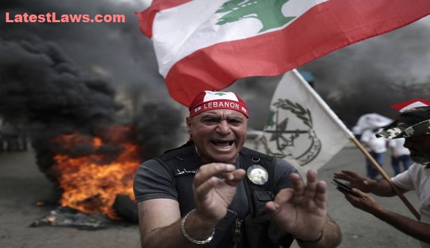 Lebanon Protests, pic by: National Post