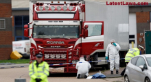 Lorry/ Truck Murder Mystery in London, pic by: ODT