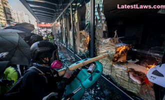 Hong Kong Protest, pic by:Bloomberg