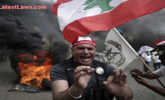 Lebanon Protests, pic by: National Post