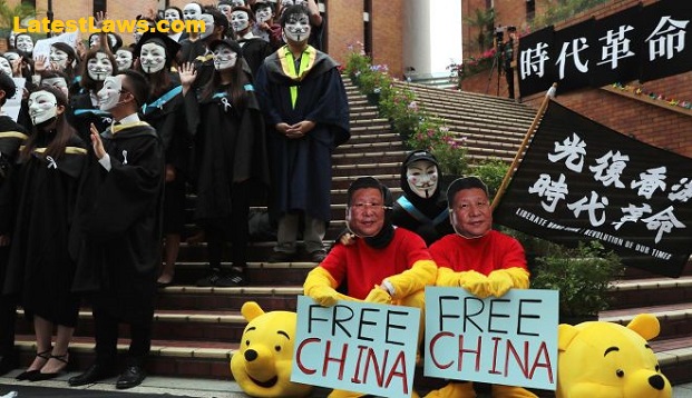 Hong Kong Protests, pic by: Yahoo News Singapore