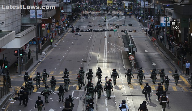 Hong Kong Protest, pic by: The Independent