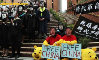 Hong Kong Protests, pic by: Yahoo News Singapore