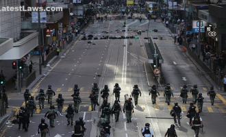Hong Kong Protest, pic by: The Independent