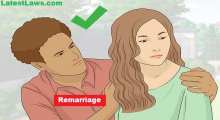 Remarriage of widow, pic by: wikiHow
