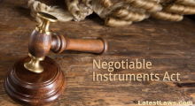 Negotiable Instruments Act, pic by: Legalconclave