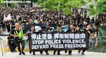 Hong Kong Live Stream Protests, pic by: scmp.com