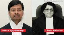 Justice Indu Malhotra and Justice Ajay Rastogi