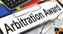 Arbitration Award, pic by: blog.ipleaders.in
