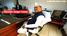 Delhi Law Minister Jitender Singh Tomar, pic by: Hindustan Times