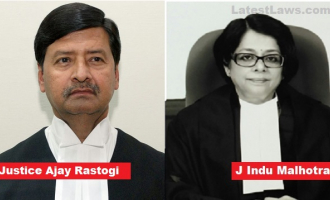 Justice Indu Malhotra and Justice Ajay Rastogi
