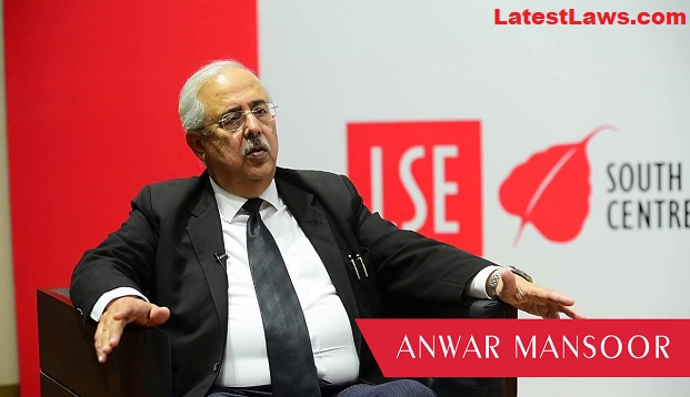 Pakistan's Attorney General Anwar Mansoor Khan, pic by: YouTube