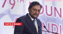 Chief Justice&amp;nbsp;Sharad Arvind Bobde, pic by: Hindustan Times