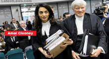 Human Rights Lawyer Amal Clooney, pic by: The Telegraph