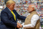 US&thinsp;President Donald Trump in India, pic by: India Today