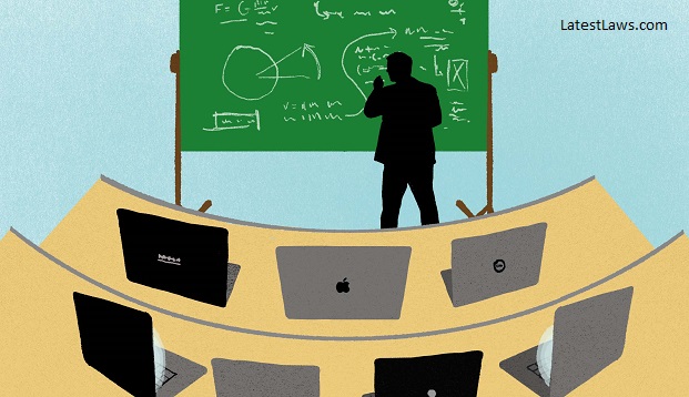 teaching online, pic by google