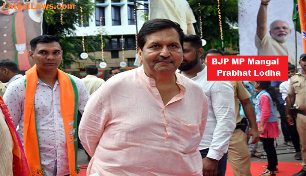 BJP MP Mangal Prabhat Lodha.PNG, Pic Courtsey: Mumbai Mirror