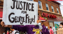 George Flloyd Death, Pic Courtsey: BBC