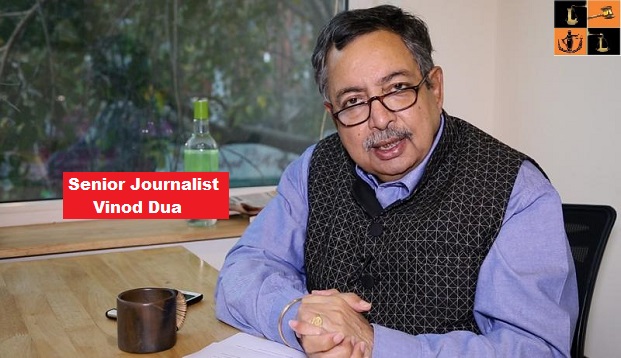 Senior Journalist Vinod Dua, pic by: The Wire